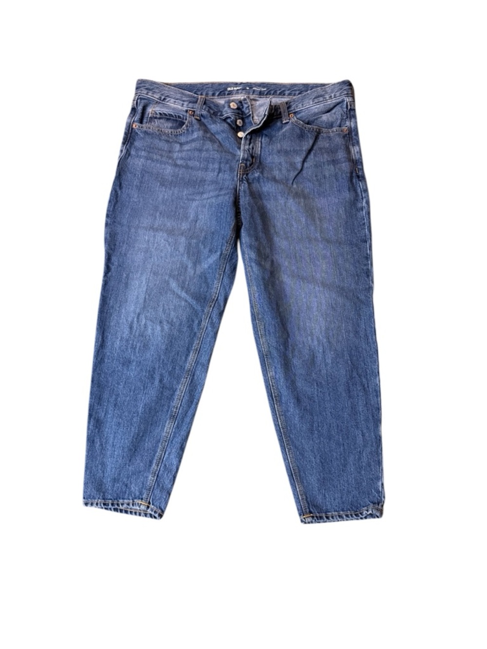 Old Navy Women’s Slouchy Taper High Rise blue jeans
